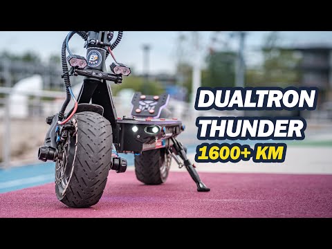 Видео: Dualtron Thunder спустя 1600км. Тюнинг и обзор.