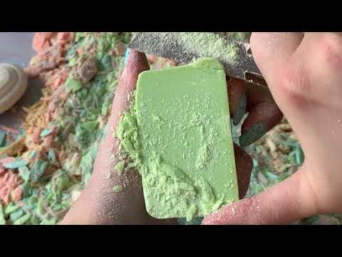 Видео: 1 час резки сухого мыла (нарезка из сетов☄️)| whole hour of cutting soap