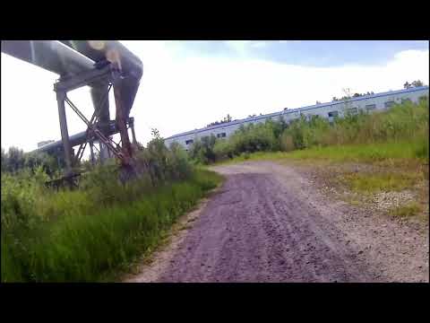 Видео: Из "Юнтолово" в "Ольгино" на велосипеде
