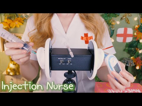 Видео: ASMR(русский субтитры) звук ушного шприца, медсестра | Injection Nurse.