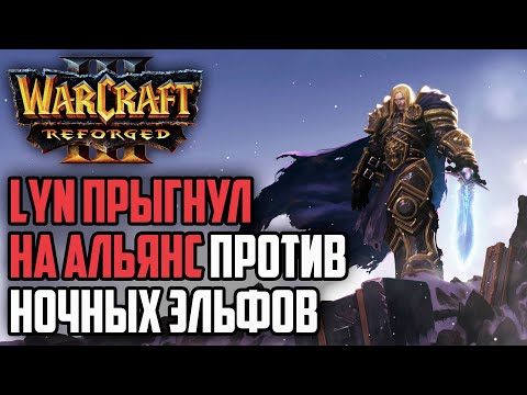 Видео: LYN ПРЫГНУЛ НА АЛЬЯНС ПРОТИВ ЭЛЬФОВ: Warcraft 3 Reforged