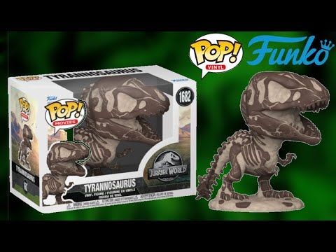 Видео: ОБЗОР на Funko Pop скелет ТИРАННОЗАВРА 1682!!