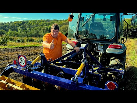 Видео: Купили Дискову борону АГД-1,6 до трактора Скаут ТЕ 504с, дискуємо після гарбузів площу!!! #оптиміст