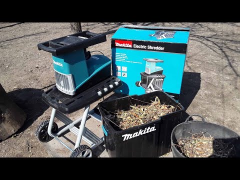 Видео: САДОВЫЙ ИЗМЕЛЬЧИТЕЛЬ ОТ MAKITA UD2500 (230V, 50 Hz)\РАСПАКОВКА И ПРОБНЫЙ ТЕСТ \ ELECTRIC SHREDDER