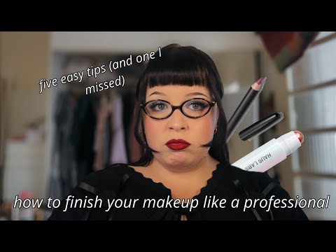 Видео: пять советов, как завершить макияж, как у профессионального визажиста