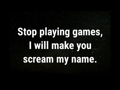Видео: 💌 Хватит играть в игры, я заставлю тебя стонать мое имя... текущие мысли и чувства
