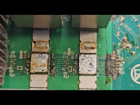 Видео: Распостраненная ошибка при ремонте Antminer s19k pro