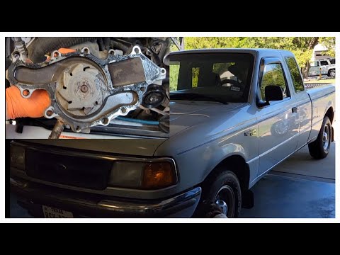 Видео: Замена водяного насоса Ford Ranger 3.0L 1997 года