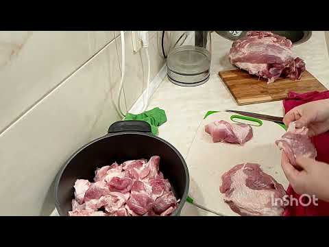 Видео: 14,5килограмм мяса,что можно приготовить.Вкусный и сочный с том.пастой