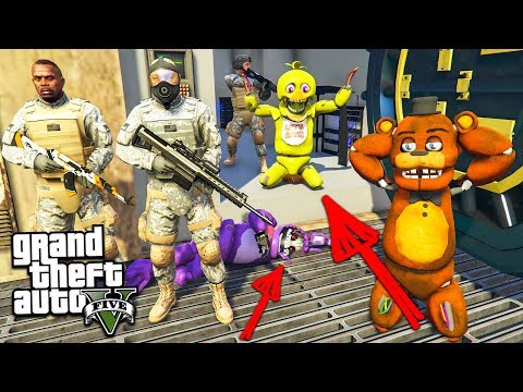 Видео: АНИМАТРОНИКИ СПАСАЮТ ЧИКУ ФНАФ ГТА 5 МОДЫ! ОБЗОР МОДА GTA 5 веселая видео игра как мультик для детей