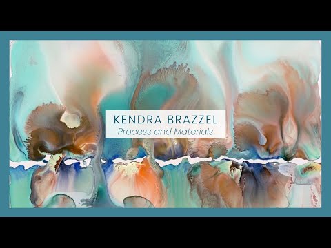 Видео: Процесс и материалы для создания атмосферной акварельной живописи