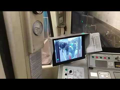 Видео: От "Павелецкой" до "Курской" Кольцевой Линии , из кабины машиниста.