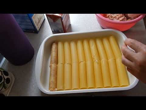 Видео: КАННЕЛЛОНИ  ФАРШИРОВАННЫЕ.  ОЧЕНЬ ВКУСНОЕ, СЫТНОЕ БЛЮДО!