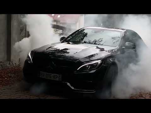 Видео: Mercedes C63s AMG. Уличный дрифт. Давай  представим