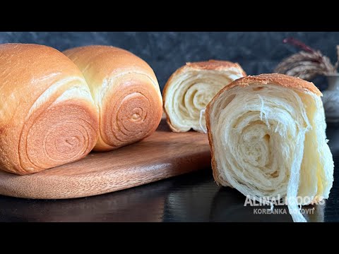 Видео: Слоеный молочный ХЛЕБ! 100% успех без лишних заморочек! alinalicooks