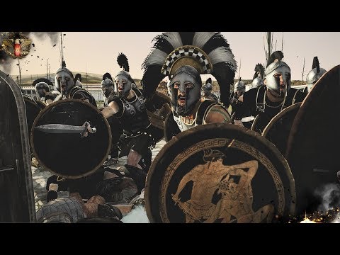Видео: 900 Мирмидонцев VS 7300 Фракийцев - Осилят ли Греки натиска Элиты Фракийской?