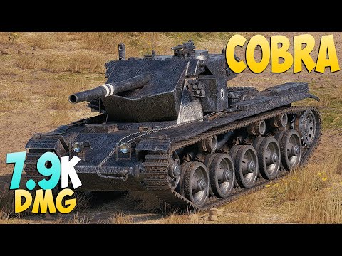 Видео: Cobra - 5 Kills 7.9K DMG - Укус кобры! - Мир Танков
