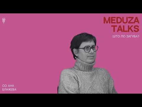 Видео: 4. „Што по загуба“ со Ана Блажева *Meduza talks*
