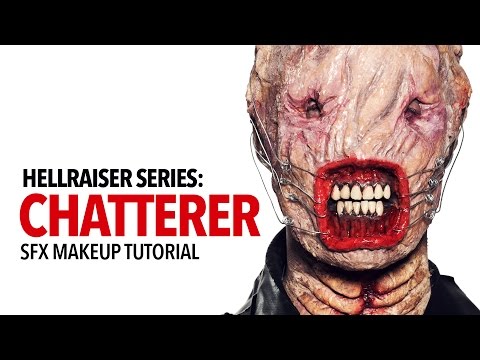 Видео: Hellraiser: Chatterer — туториал по созданию специального макияжа