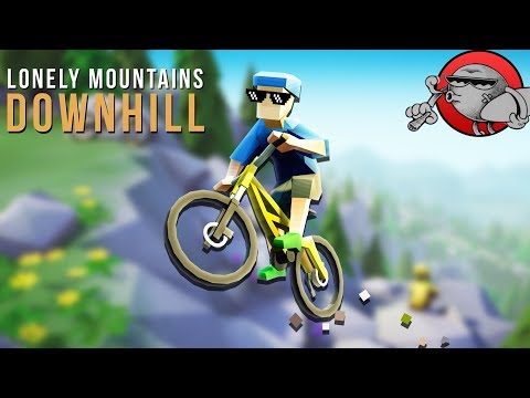 Видео: Опасный спуск - Lonely Mountains: Downhill