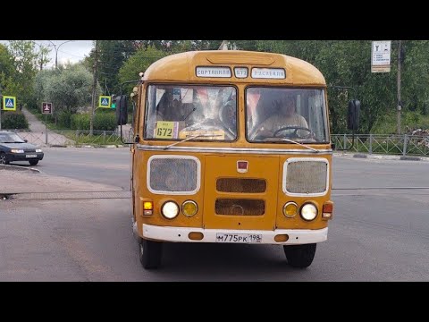 Видео: Автобус ПАЗ-672 маршрут 672 Сортавала - Рускеала