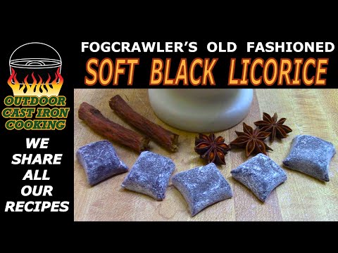 Видео: Мягкая черная лакрица от Fogcrawler's Old Fashioned