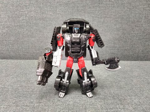 Видео: Обзор трансформера Trailbreaker Combiner Wars Deluxe Class Hasbro. Музей роботов-трансформеров.