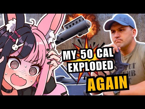 Видео: Мой 50-калиберный пистолет взорвался... СНОВА! | Реакция Kentucky Ballistics