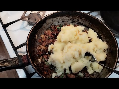 Видео: Как из вчерашнего картофельного пюре сделать новое вкусное блюдо. 