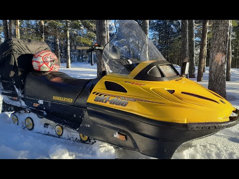 Видео: Ski-Doo Skandik      440LT небольшой обзор.