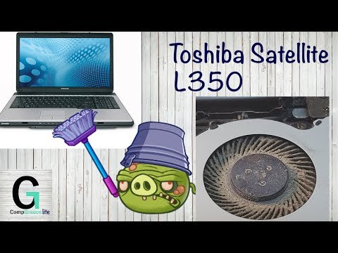 Видео: Disassemble and clean. Разборка, профилактика, чистка от пыли ноутбука Toshiba Satellite L350