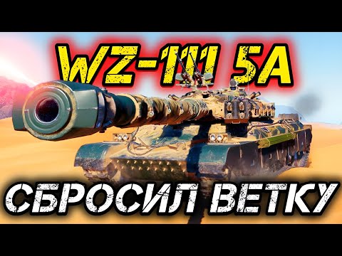 Видео: СБРОСИЛ ВЕТКУ WZ-111 5A