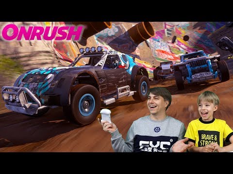 Видео: ПОЧТИ ХОТ ВИЛС! Безумные гонки на мощных машинах - ONRUSH на XBOX ONE