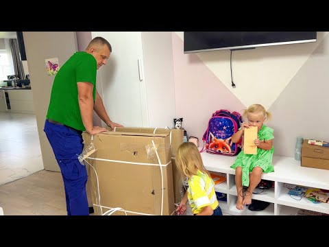 Видео: Переселяет Нику. Новая кровать для Ники. Моем Шерлока. Ника Лайф