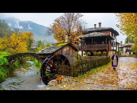 Видео: Самая красивая горная деревня Болгарии — выглядит слишком идеально