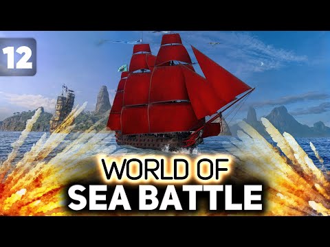 Видео: Массовая охота за главарями пиратов 🏴‍☠️ World of Sea Battle [PC 2023] #12