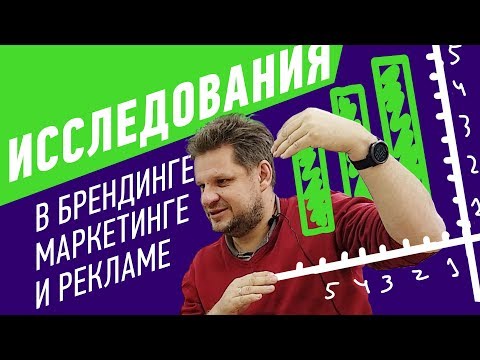 Видео: Исследования в брендинге, дизайне упаковки, маркетинге и рекламе ( количественные исследования )