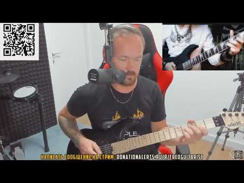 Видео: Fredguitarist ПЫТАЕТСЯ ПОВТОРИТЬ СОЛО из Judas Priest - Painkiller