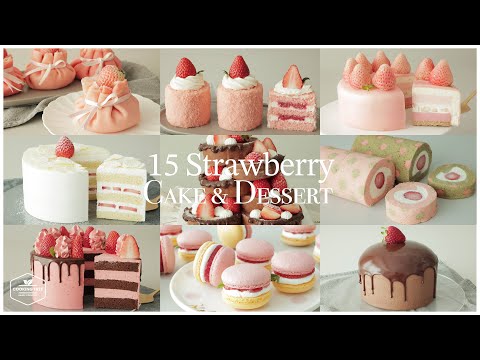 Видео: 15 потрясающих и вкусных клубничных тортов и десертов | Чизкейк, шоколадный торт, мини-торт
