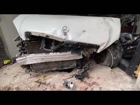 Видео: W221 после дтп пробую восстановить