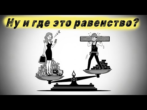 Видео: Вся ложь о равенстве: Почему женщины хотят больше прав, но не обязанностей.