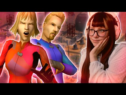 Видео: [3/3] КЛОНЫ БИКЕРОВ || Aileen Landing: обзор кастомного городка The Sims 2