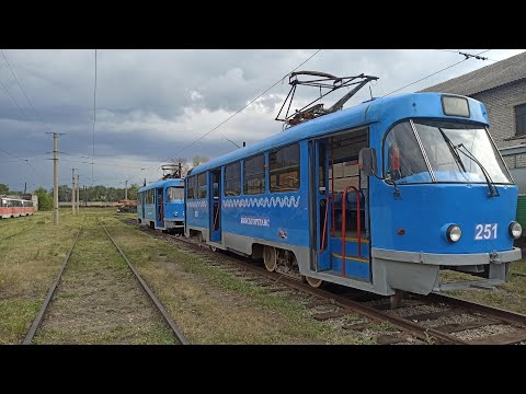 Видео: НБЛ По Бийску пошли московские трамваи
