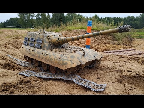 Видео: Танки на Радиоуправлении Соревнования "Танковая Миля 2019"