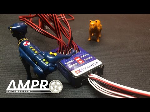 Видео: E31: Обзор комплекта освещения для радиоуправляемой машины, ЧАСТЬ 3: «Вариант Tamiya Hop Up»