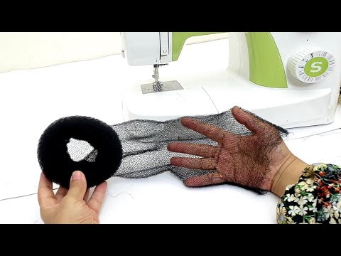 Видео: Немногие знают, как использовать приспособление для изготовления пончиков для волос девочек