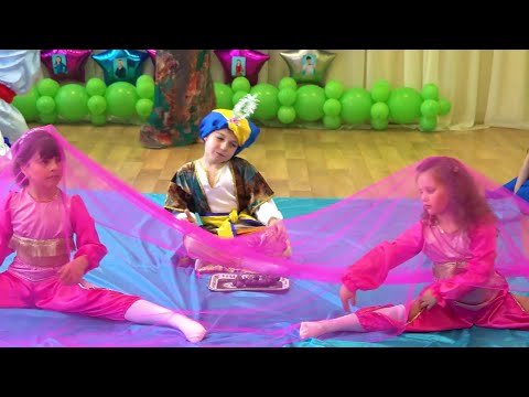 Видео: Восточный танец в детском саду