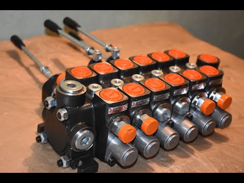 Видео: Болгарский распределитель 6 секций с джойстиками 6РС100 Badestnost на экскаватор ЮМЗ