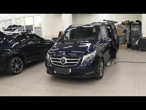 Видео: Mercedes-Benz V447 Vito/Viano снятие/разбор сдвижной двери