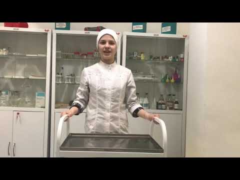 Видео: Практический навык  Соскоб на энтеробиоз, один из вариантов.